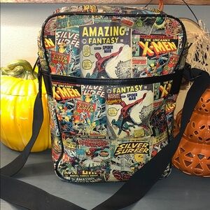 MARVEL Retro Collection Flight Backpack /Man Bag Iron Man Thor Hulk Spider-Man